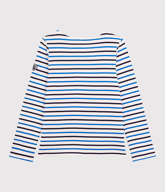 Katoenen marinetrui Dames wit MARSHMALLOW/ SMOKING/ RUISSEAU
