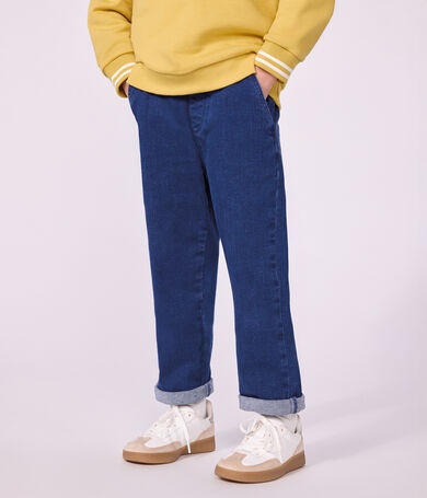 Pantalon droit enfant en denim