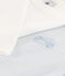Lot de 2 bodies manches longues milleraies bébé en coton variante 1