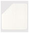 Drap de maternité bébé en coton biologique blanc MARSHMALLOW/blanc MULTICO