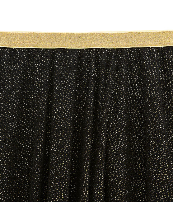 damesrok in tule zwart NOIR/geel DORE