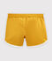 Short enfant fille jaune BOUDOR