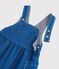 Katoenen babyjurk. blauw MAJOR