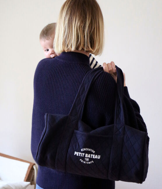 De must-have tas van Petit Bateau blauw SMOKING