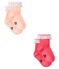 Lot de 2 paires de chaussettes dentelle bébé fille variante 3