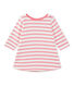 Robe bébé fille rayée