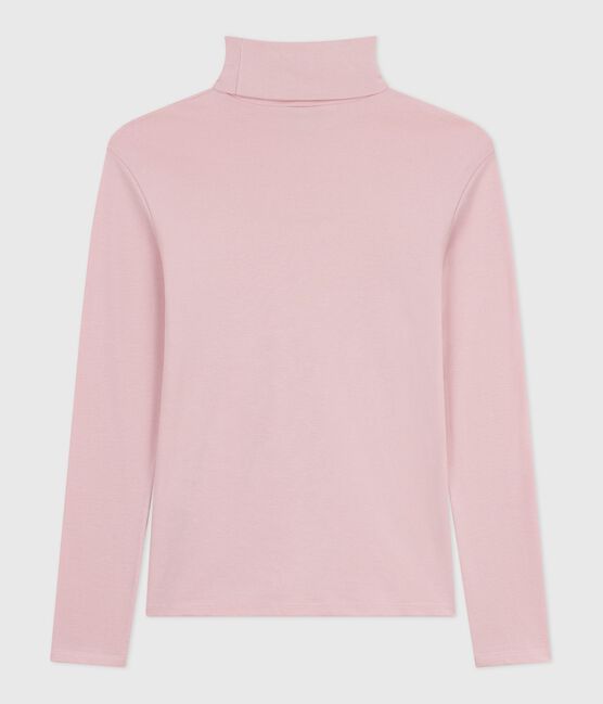 L'Iconique, katoenen coltrui voor dames roze JOLI