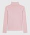 L'Iconique, katoenen coltrui voor dames roze JOLI