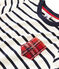 T-shirt met lange mouwen voor jongens wit MARSHMALLOW/blauw SMOKING