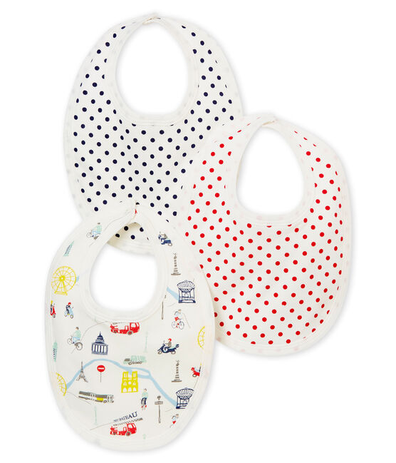 Trio De Bavoirs Bebe Fille Petit Bateau Trio De Bavoirs Bebe Fille Petit Bateau
