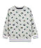 Sweatshirt jongens grijs BELUGA/wit MULTICO