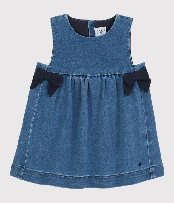 Denim babyjurk. blauw JEANS