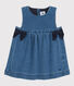 Denim babyjurk.