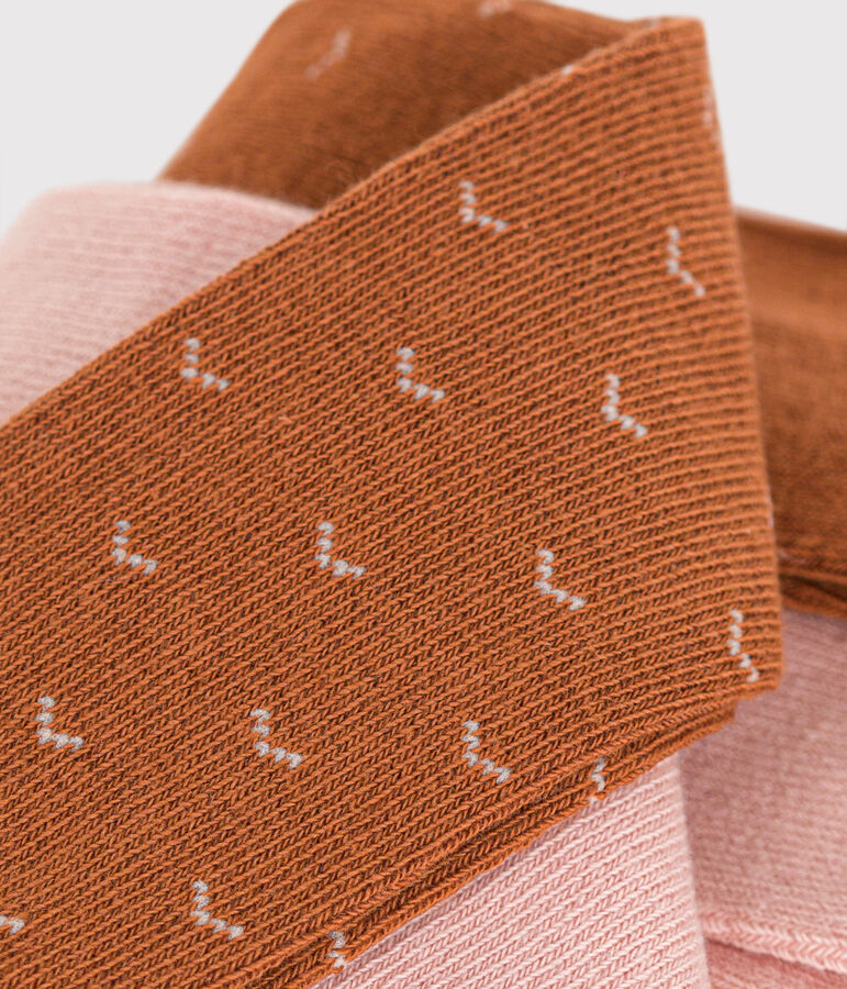 Lot de 2 paires de collants b&eacute;b&eacute; en coton multicouleur