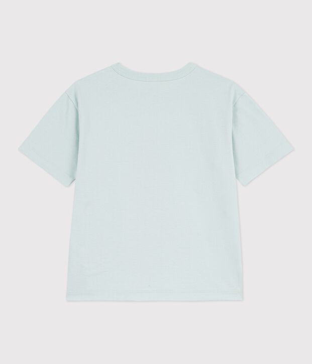 Tee-shirt enfant manches courtes en coton vert