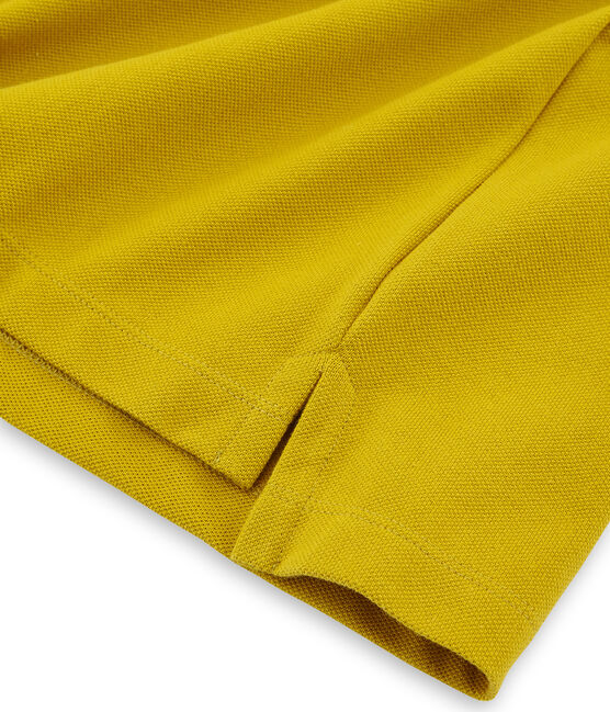Polo manches courtes homme vert BAMBOO