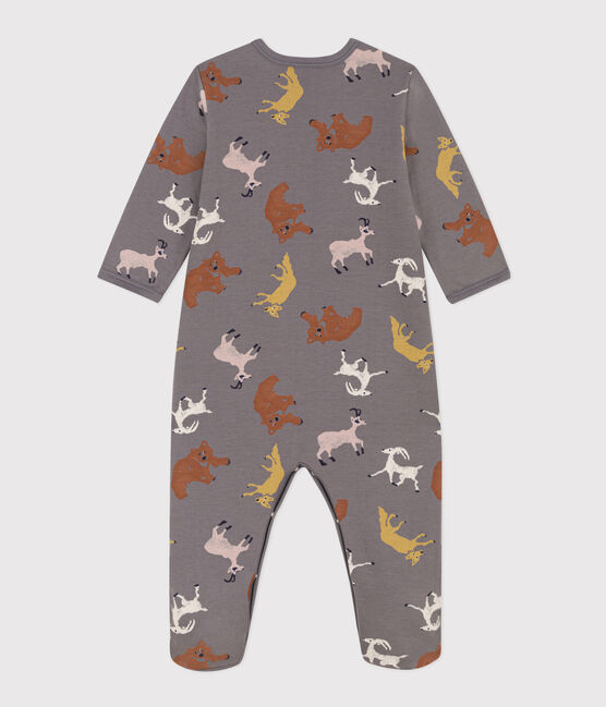 Pyjama bébé animaux en molleton BONGRIS/ MULTICO