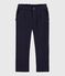Pantalon enfant en molleton bleu SMOKING