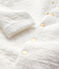 Dames cardigan van gewatteerde tubic. wit MARSHMALLOW