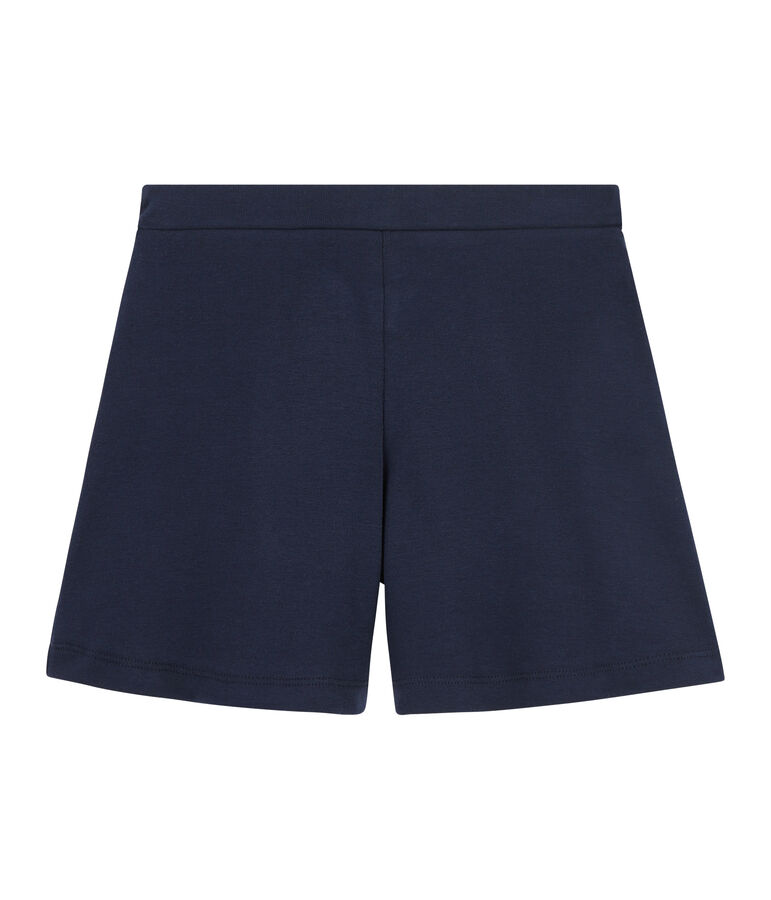Mesh bermuda voor meisjes blauw