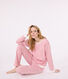Pyjama femme en coton à rayures