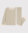 Pyjama en coton motif floral femme blanc AVALANCHE/ MULTICO