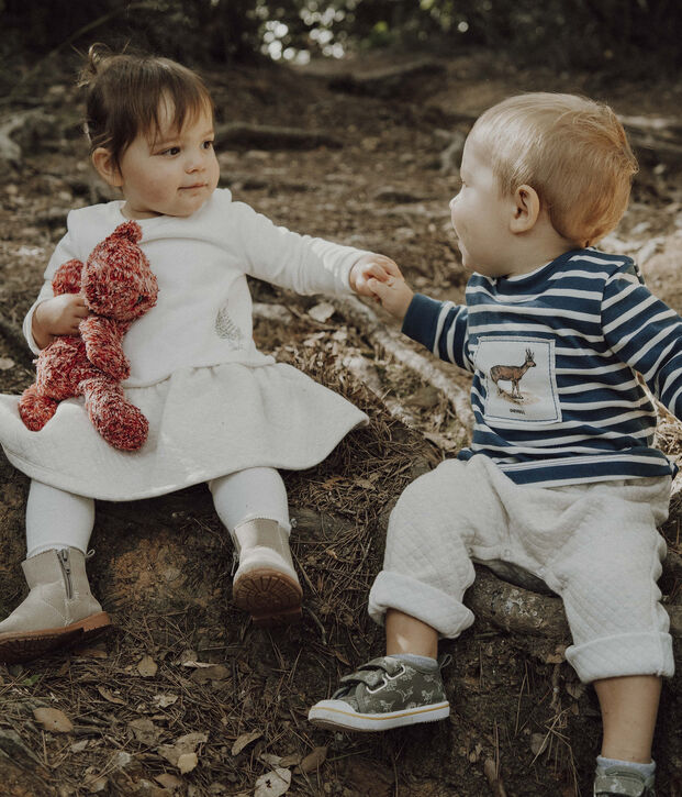 Combinaison longue Petit Bateau x Deyrolle bleu/multicouleur