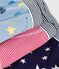 Setje met katoenen boxershorts met print voor kinderen variante 1