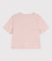LE BOXY, T-shirt voor dames in katoen  roze SALINE