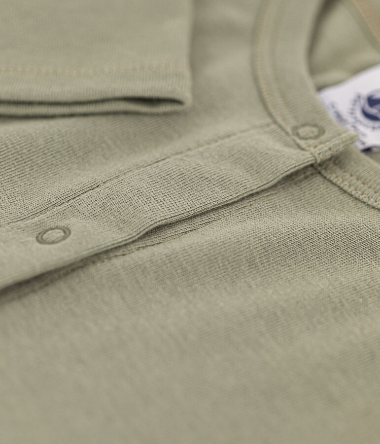 Vest voor meisjes in katoen groen