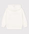 Sweatshirt jongen Petit Bateau x Water Family wit MARSHMALLOW