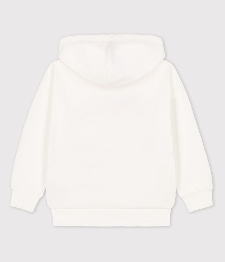 Sweatshirt gar&ccedil;on Petit Bateau x Water Family blanc