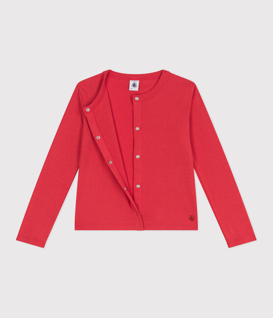 Effen katoenen cardigan voor kinderen SPI