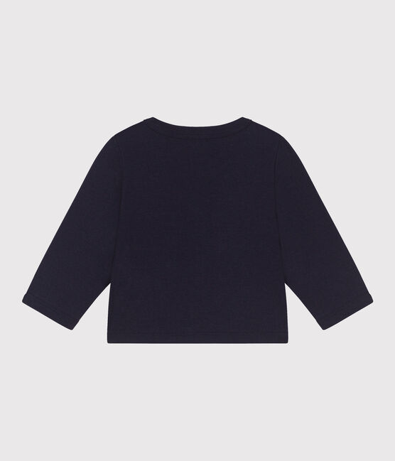 Katoenen babycardigan blauw SMOKING