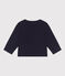 Katoenen babycardigan blauw SMOKING