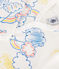 Katoenen pyjama met regenboogprint voor baby's wit MARSHMALLOW/wit MULTICO