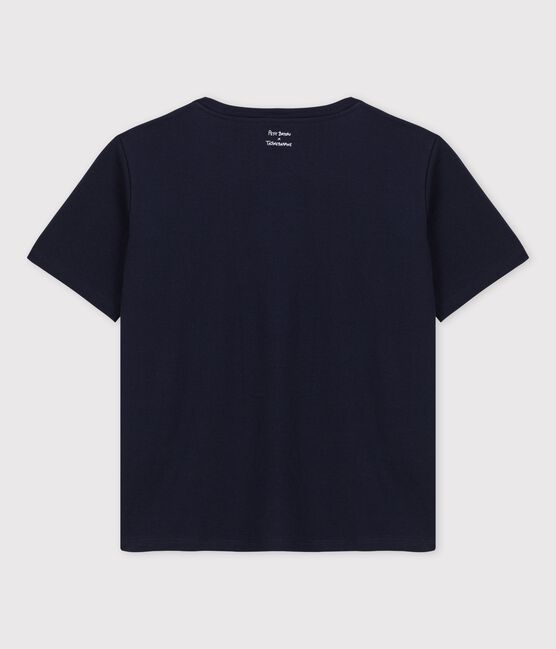Tee-shirt allaitement Tajinebanane x Petit Bateau bleu SMOKING