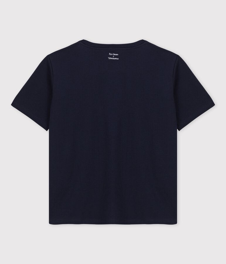 T-shirt voor borstvoeding Tajinebanane x Petit Bateau blauw SMOKING