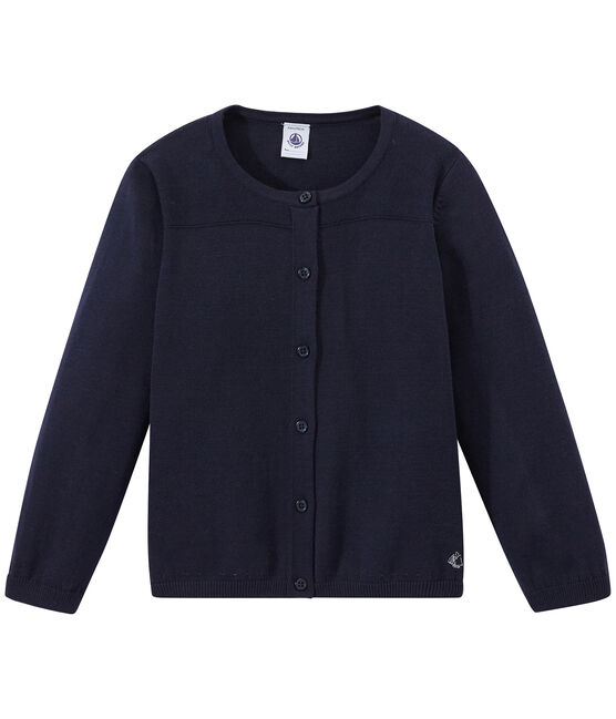 Meisjescardigan blauw SMOKING