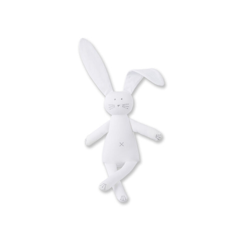 Doudou lapin blanc