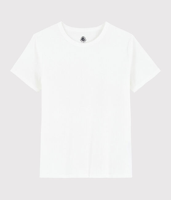 T-shirt coton Sea Island Femme blanc MARSHMALLOW