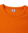 T-shirt femme en côte originale orange Feu
