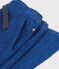 Pantalon droit en velours bleu