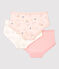 Lot de 3 culottes à paillettes petite fille variante 1