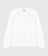 Le Droit, T-shirt met lange mouw en V-hals van dunne jersey voor dames