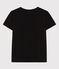 LE DROIT, katoenen T-shirt voor dames met ronde hals zwart BLACK