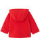 Duffle coat bébé mixte en molleton rouge FROUFROU