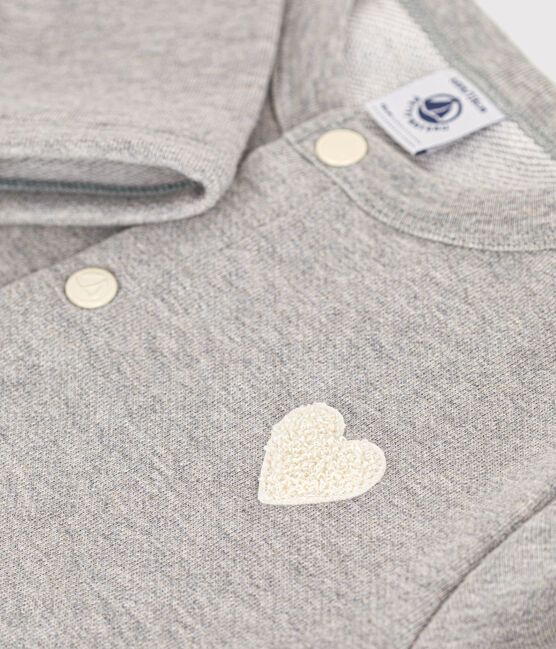 Fleece vestje voor meisjes grijs CHATON CHINE