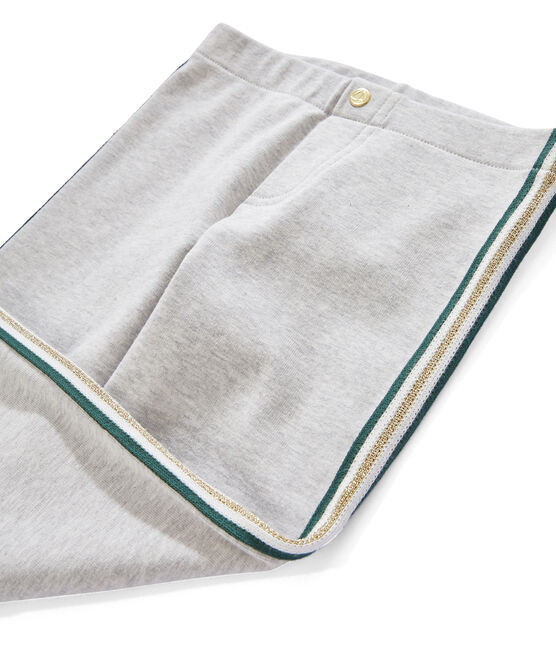 Jegging enfant fille gris BELUGA CHINE