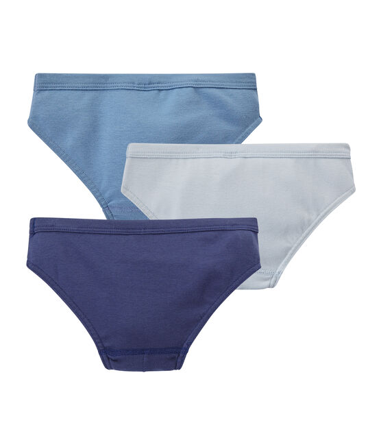 Set van 3 effen jongensslipjes wit LOT